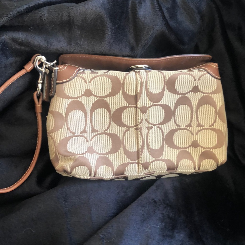 Coach wristlet